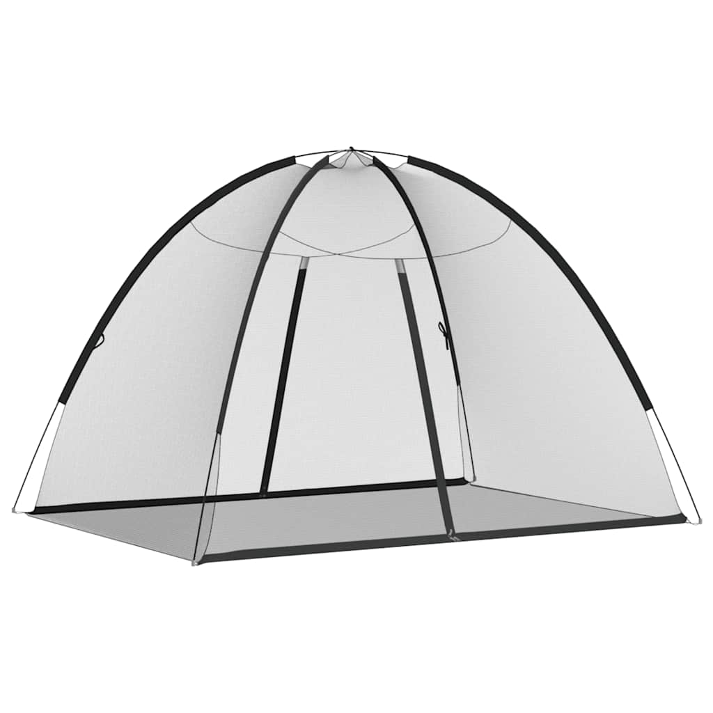 Moskito-Netzzelt Mongolisch 220 Schwarz 200x150x140 cm