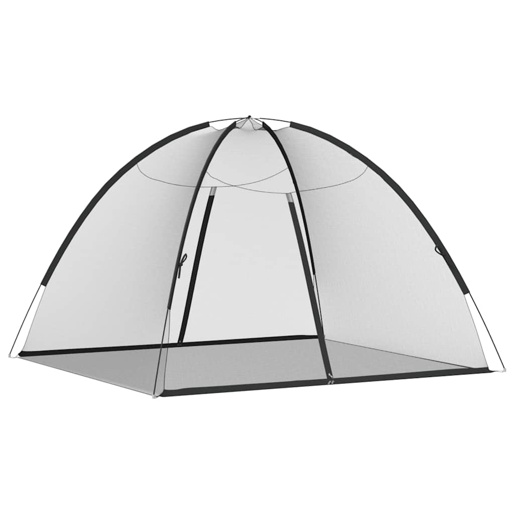 Moskito-Netzzelt Mongolisch 220 Schwarz 200x180x135 cm