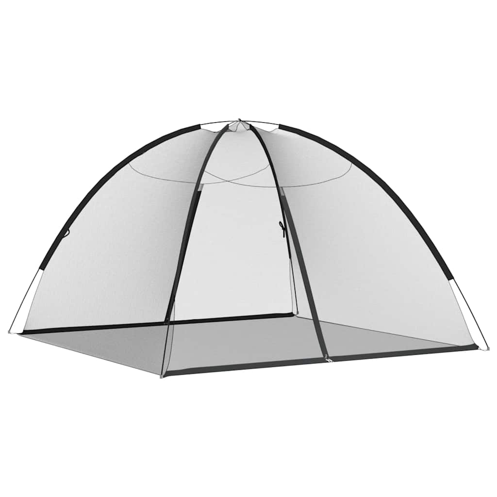 Moskito-Netzzelt Mongolisch 220 Schwarz 200x200x135 cm