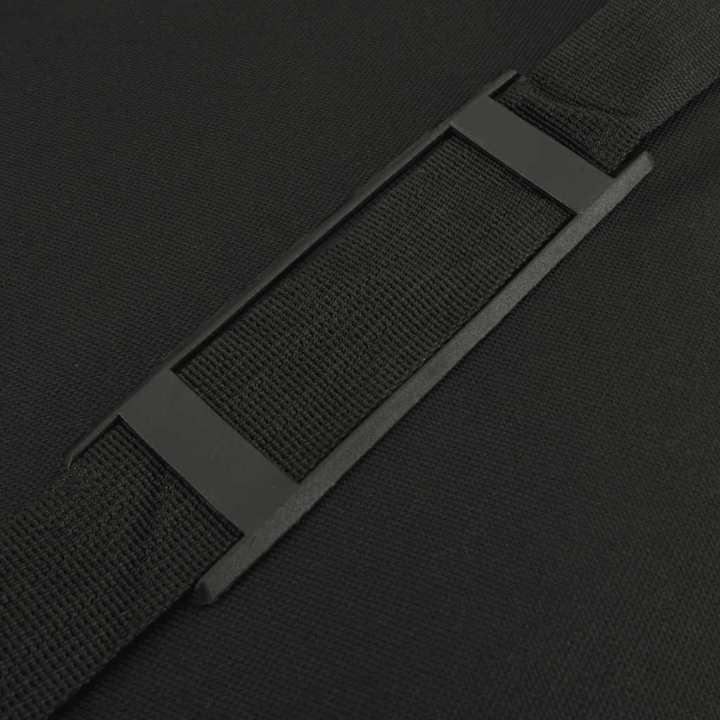 Angeltasche Wasserdicht Schwarz Oxford-Gewebe