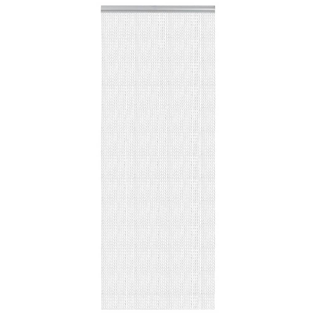 Türvorhang aus Ketten 80x212 cm Aluminium