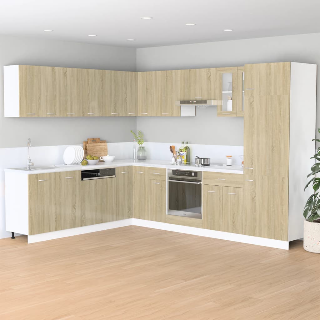 Schubunterschrank Lyon Sonoma-Eiche 40x46x81,5 cm Holzwerkstoff