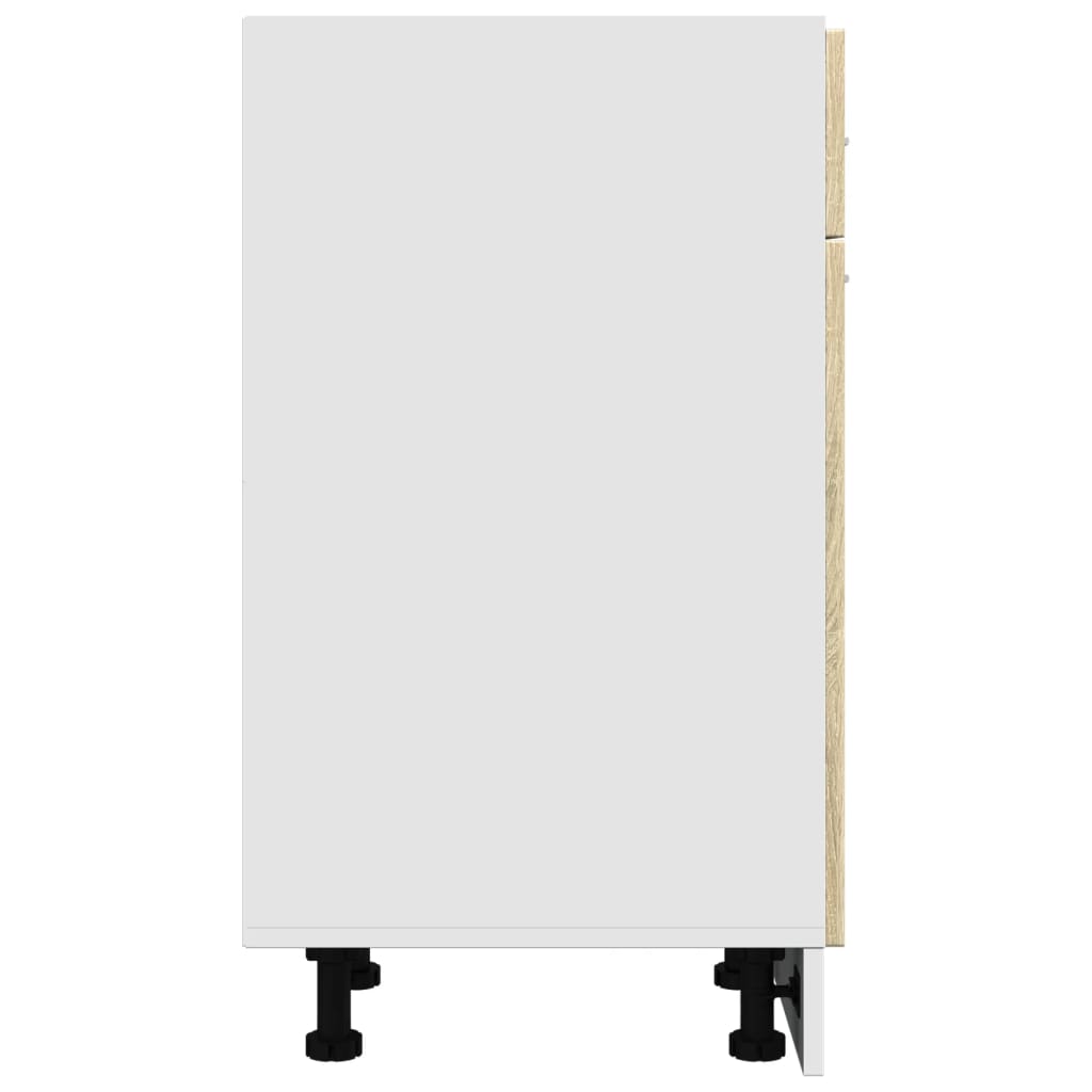 Schubunterschrank Lyon Sonoma-Eiche 40x46x81,5 cm Holzwerkstoff