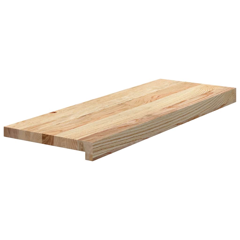 Treppenstufen 12 Stk. Unbehandelt 70x30x2 cm Massivholz Eiche