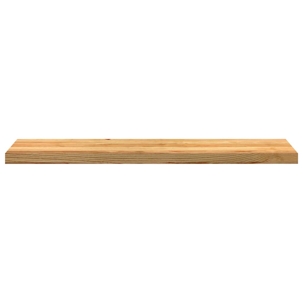 Treppenstufen 4 Stk. Hellbraun 110x25x2 cm Massivholz Eiche