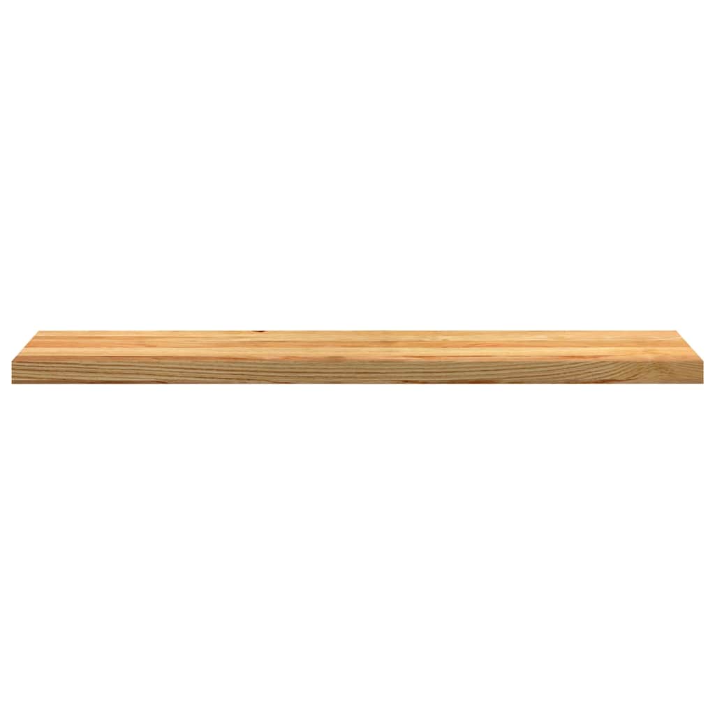 Treppenstufen 8 Stk. Hellbraun 120x30x2 cm Massivholz Eiche