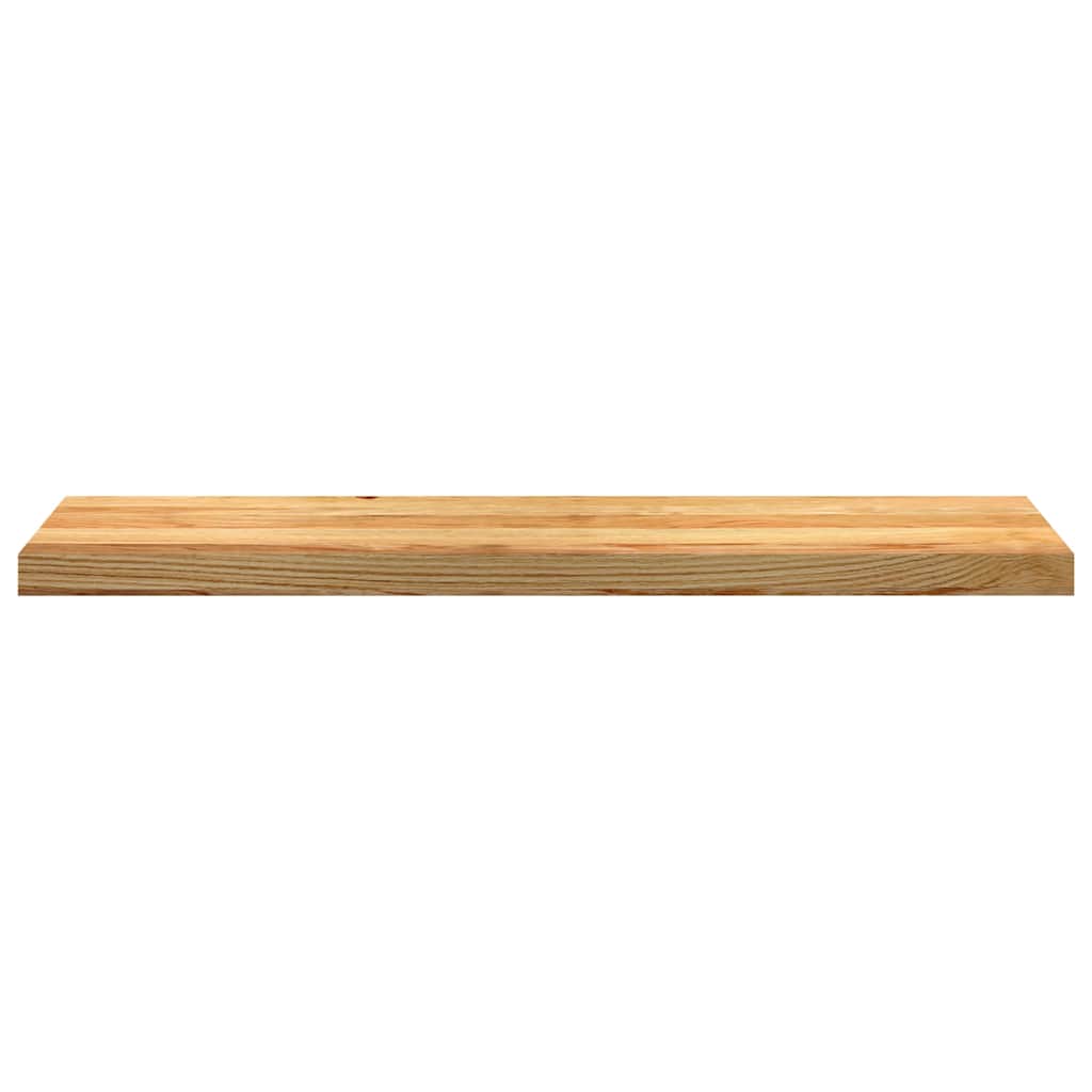 Treppenstufen 16 Stk. Hellbraun 100x25x2 cm Massivholz Eiche