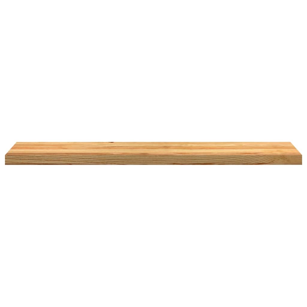 Treppenstufen 16 Stk. Hellbraun 120x25x2 cm Massivholz Eiche