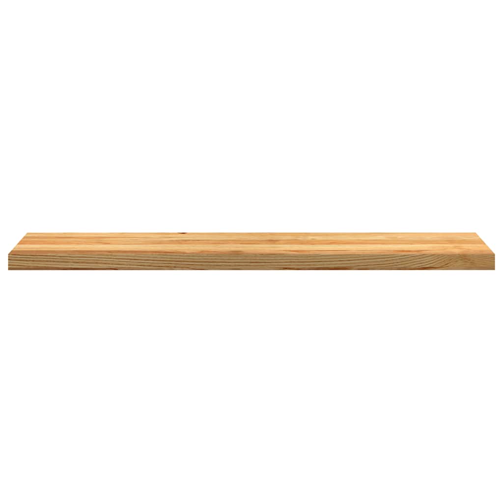 Treppenstufen 20 Stk. Hellbraun 120x25x2 cm Massivholz Eiche