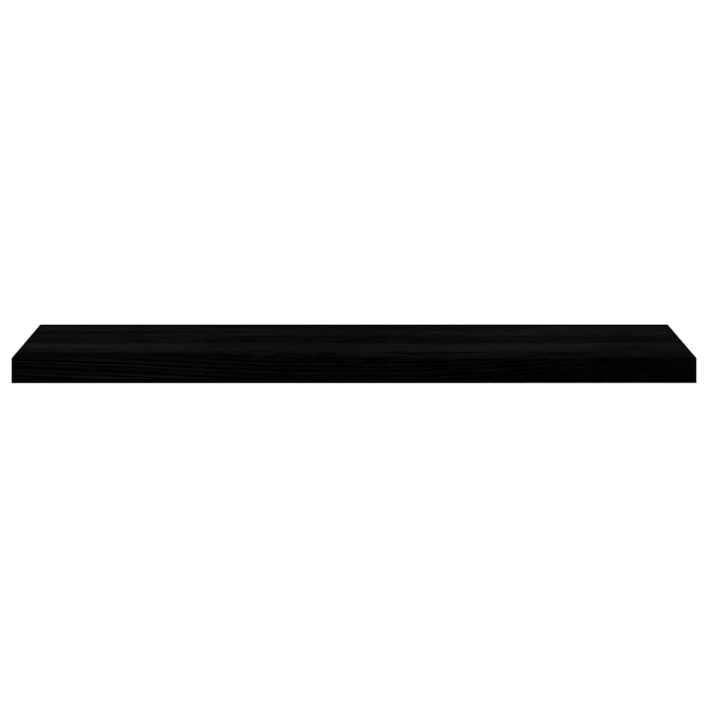 Treppenstufen 4 Stk. Dunkelbraun 110x25x2 cm Massivholz Eiche