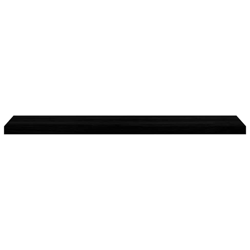 Treppenstufen 4 Stk. Dunkelbraun 120x25x2 cm Massivholz Eiche