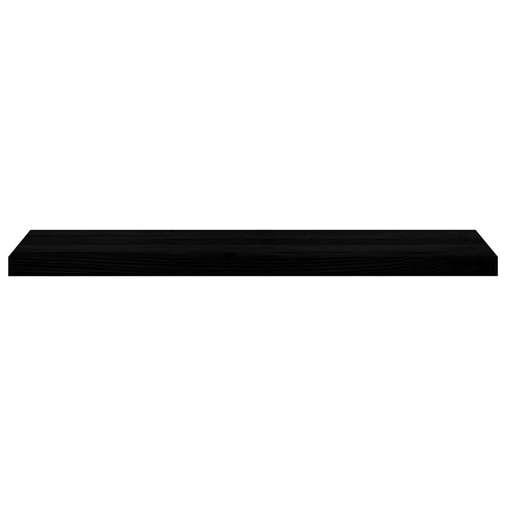 Treppenstufen 4 Stk. Dunkelbraun 100x30x2 cm Massivholz Eiche