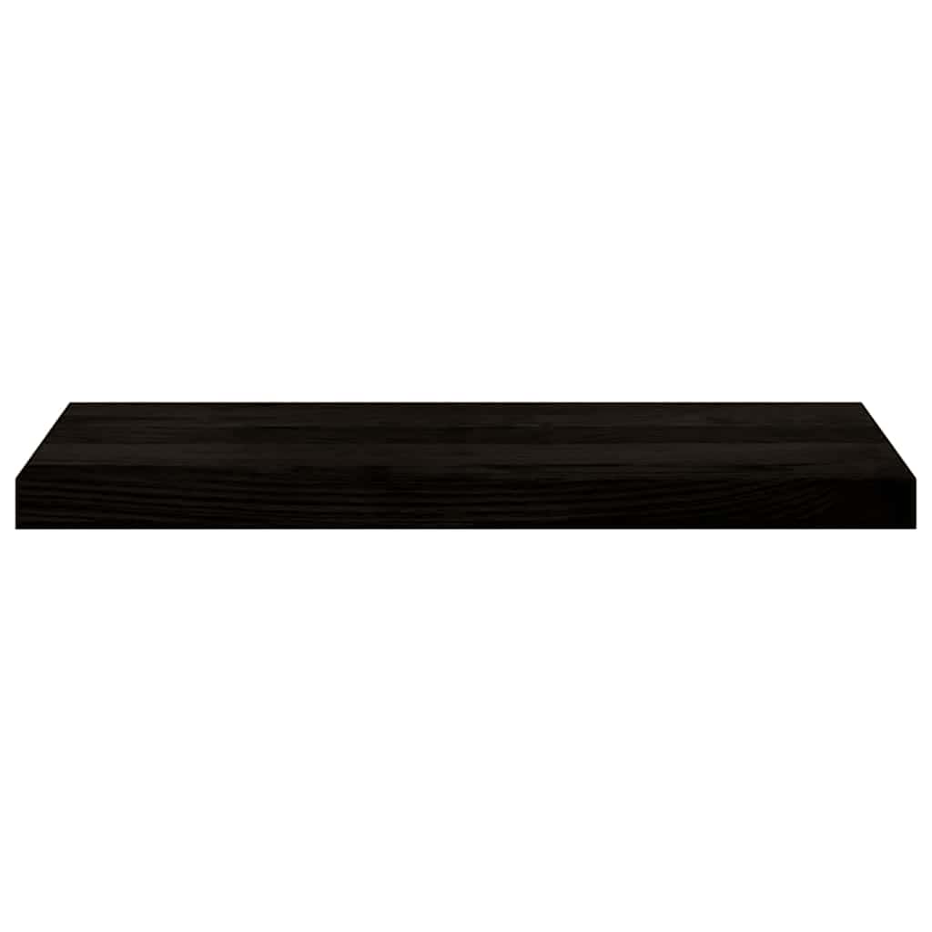 Treppenstufen 12 Stk. Dunkelbraun 70x25x2 cm Massivholz Eiche