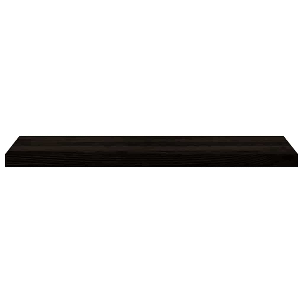 Treppenstufen 12 Stk. Dunkelbraun 90x25x2 cm Massivholz Eiche