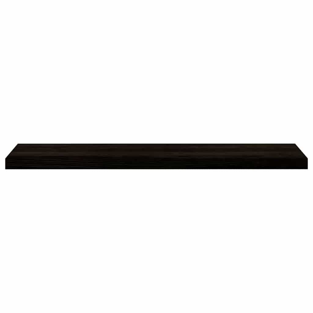 Treppenstufen 12 Stk. Dunkelbraun 110x25x2 cm Massivholz Eiche