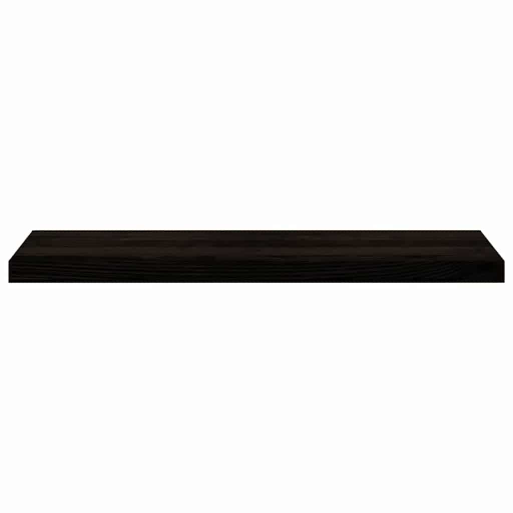 Treppenstufen 12 Stk. Dunkelbraun 90x30x2 cm Massivholz Eiche