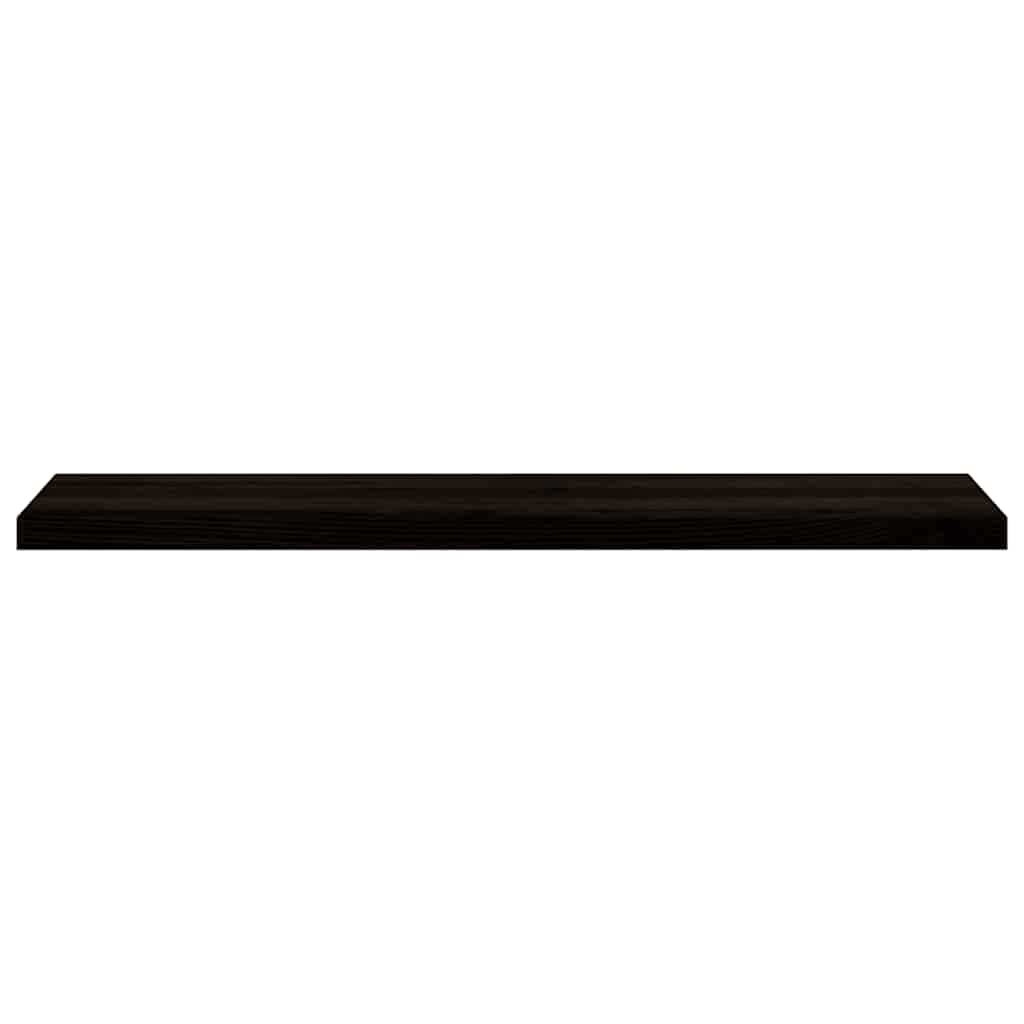 Treppenstufen 16 Stk. Dunkelbraun 120x25x2 cm Massivholz Eiche