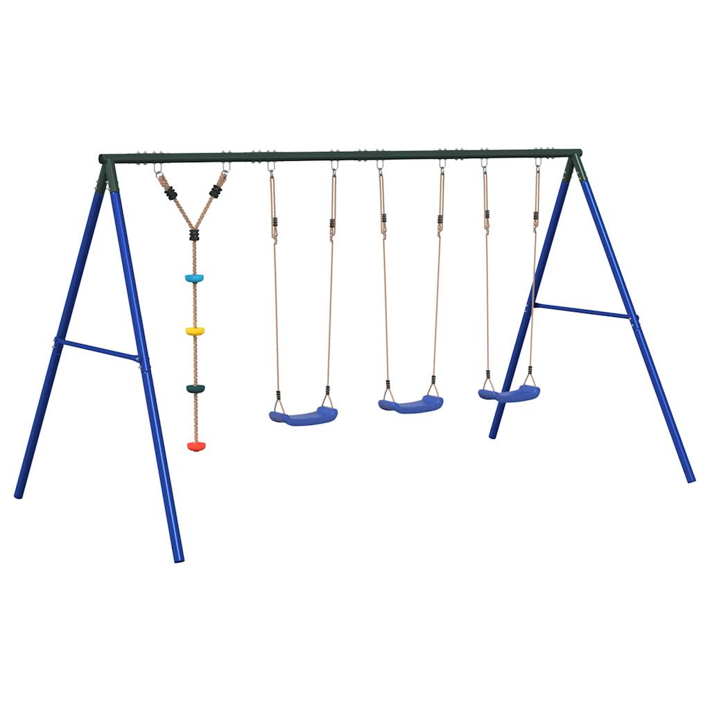 Schaukel-Set mit Schaukelsitzen und Kletterschaukel