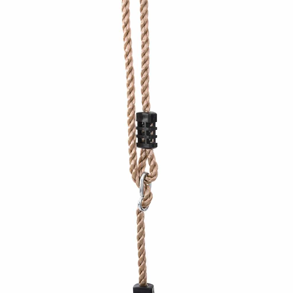 Schaukel-Set mit Schaukelsitz Trapez Strickleiter Kletterseil