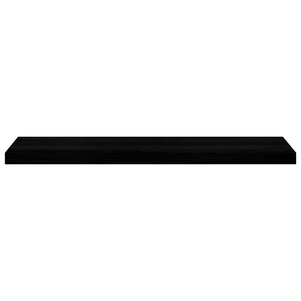 Treppenstufen 2 Stk. Dunkelbraun 100x25x2 cm Massivholz Eiche