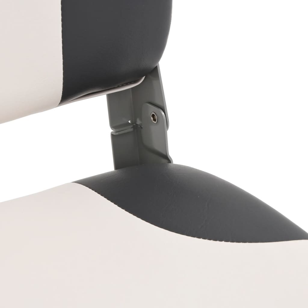 Klappbarer Bootssitz 1 Set Niedrige Rückenlehne