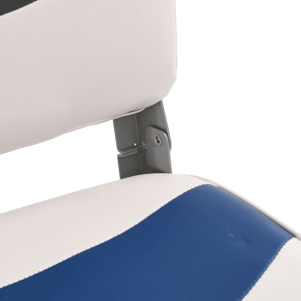 2-tlg. Bootssitz-Set Klappbar Hohe Rückenlehne