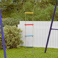 Strickleiter für Kinder mit 4 Sprossen Mehrfarbig