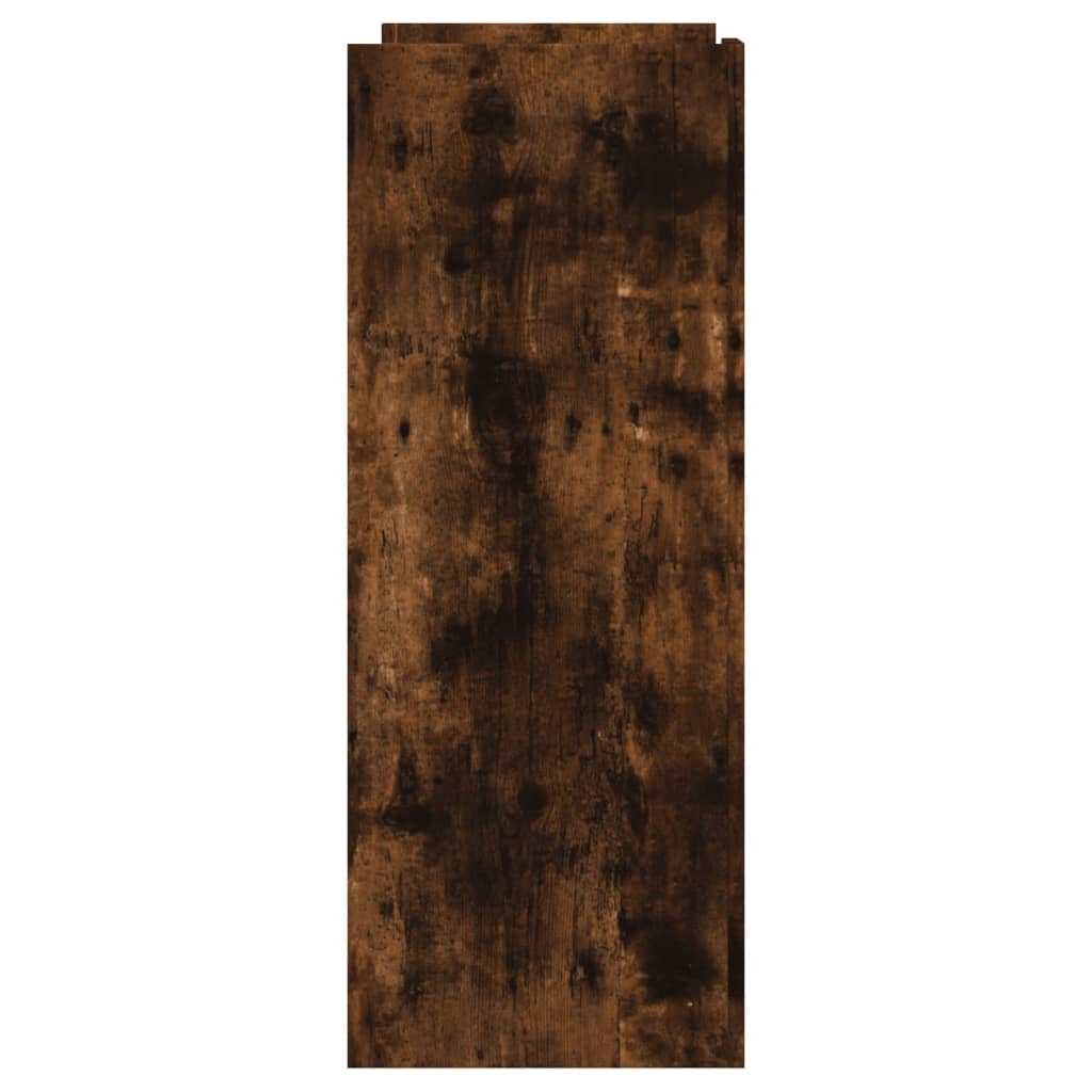 Konsolentisch Räuchereiche 100x35x90 cm Holzwerkstoff