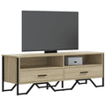 TV-Schrank Sonoma-Eiche 122x34x41 cm Holzwerkstoff