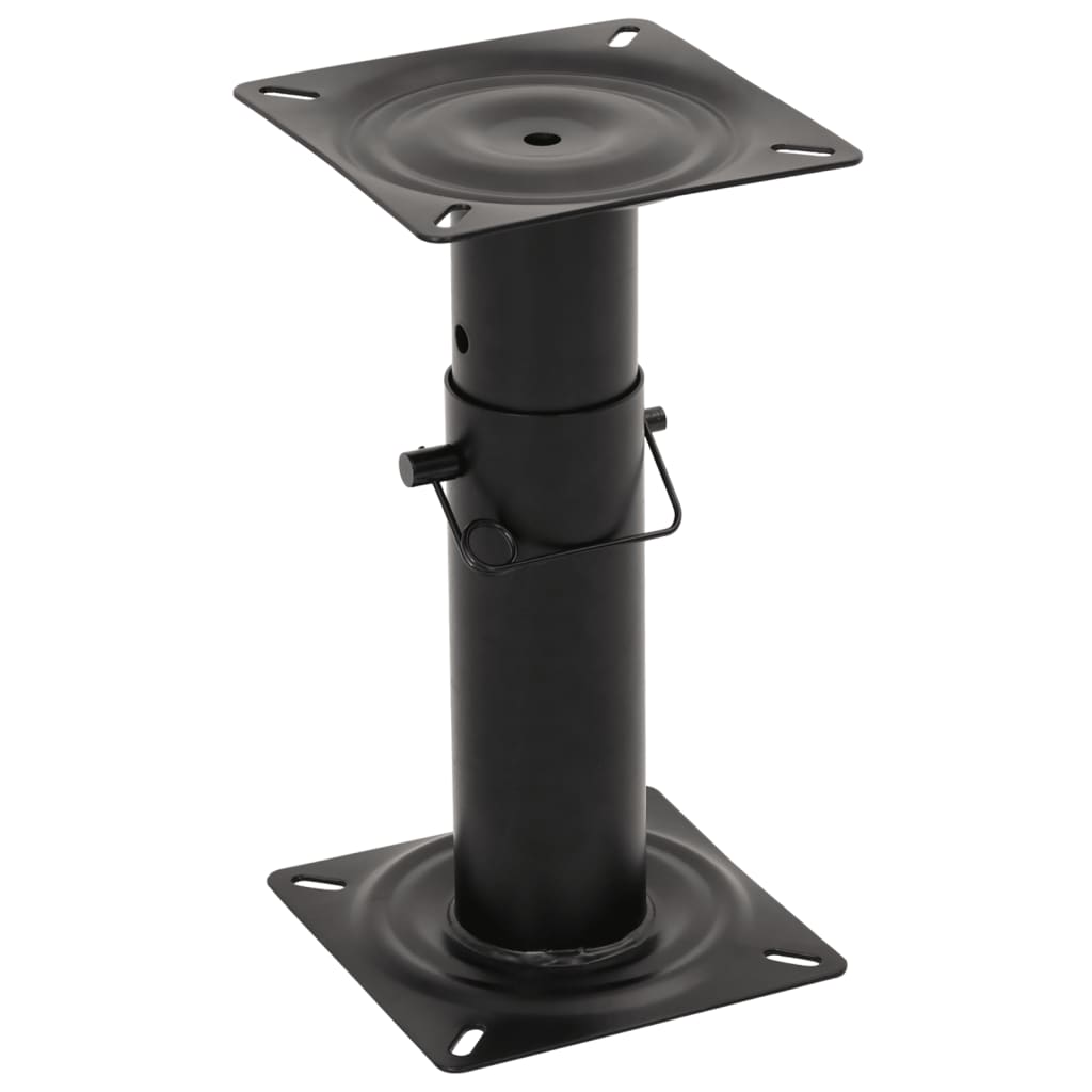 Bootssitz-Podeste 2 Stk. 360° Drehbar Einstellbar Stahl