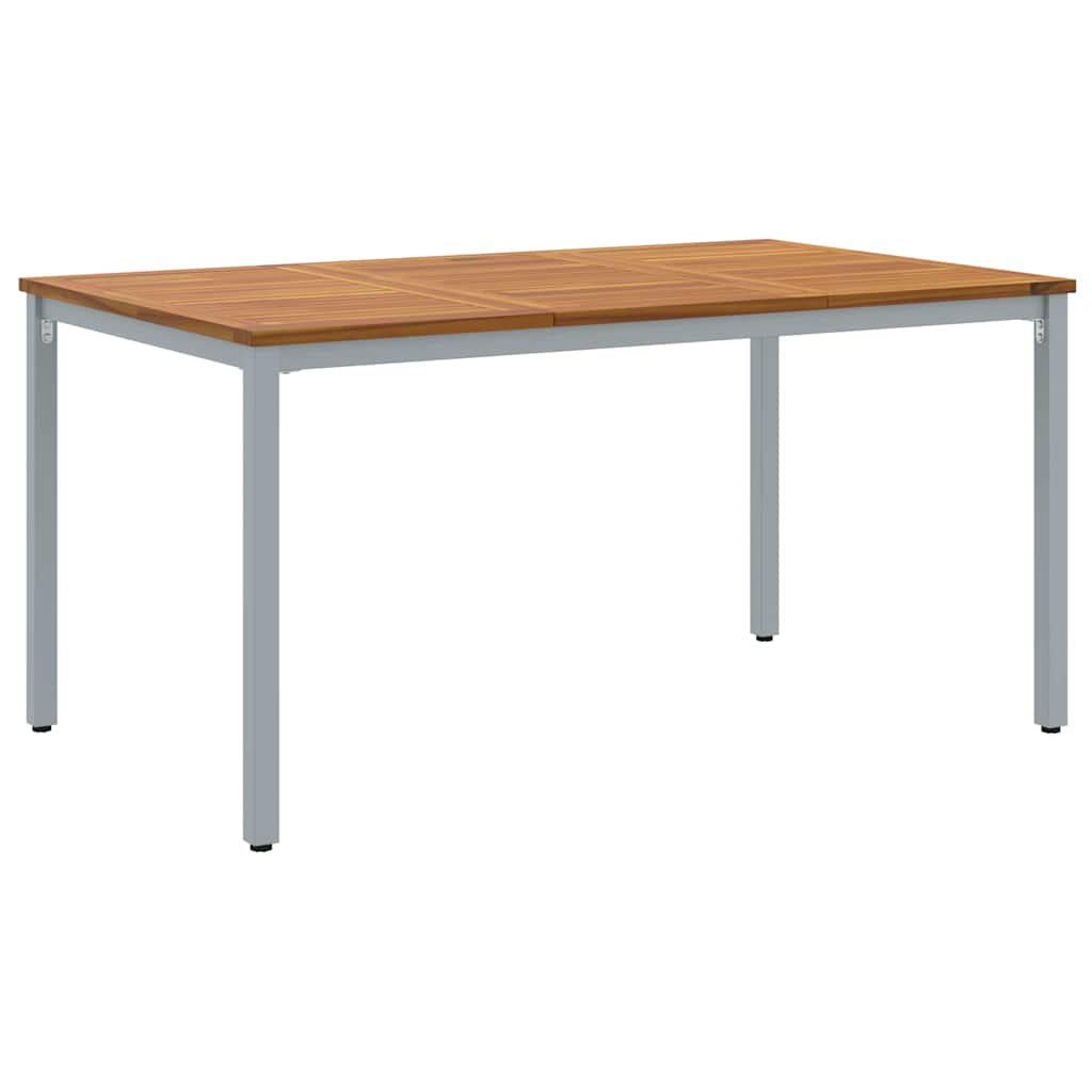 Garten Essgruppe 5 pcs Grau Massivholz Akazie