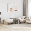 Bettgestell ohne Matratze Sonoma-Eiche 90x190 cm Holzwerkstoff