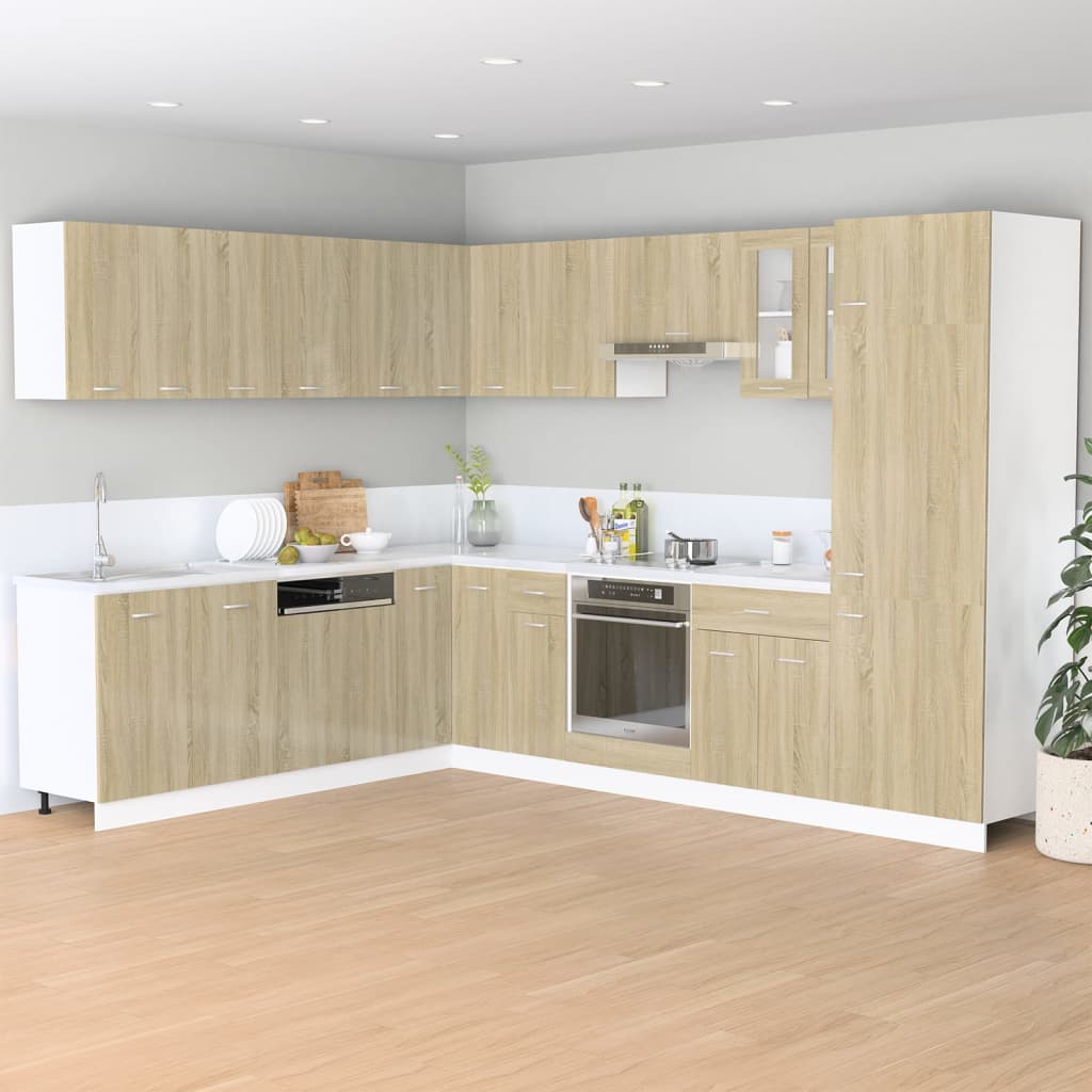 Hängeschrank Lyon Sonoma-Eiche 60x31x40 cm Holzwerkstoff