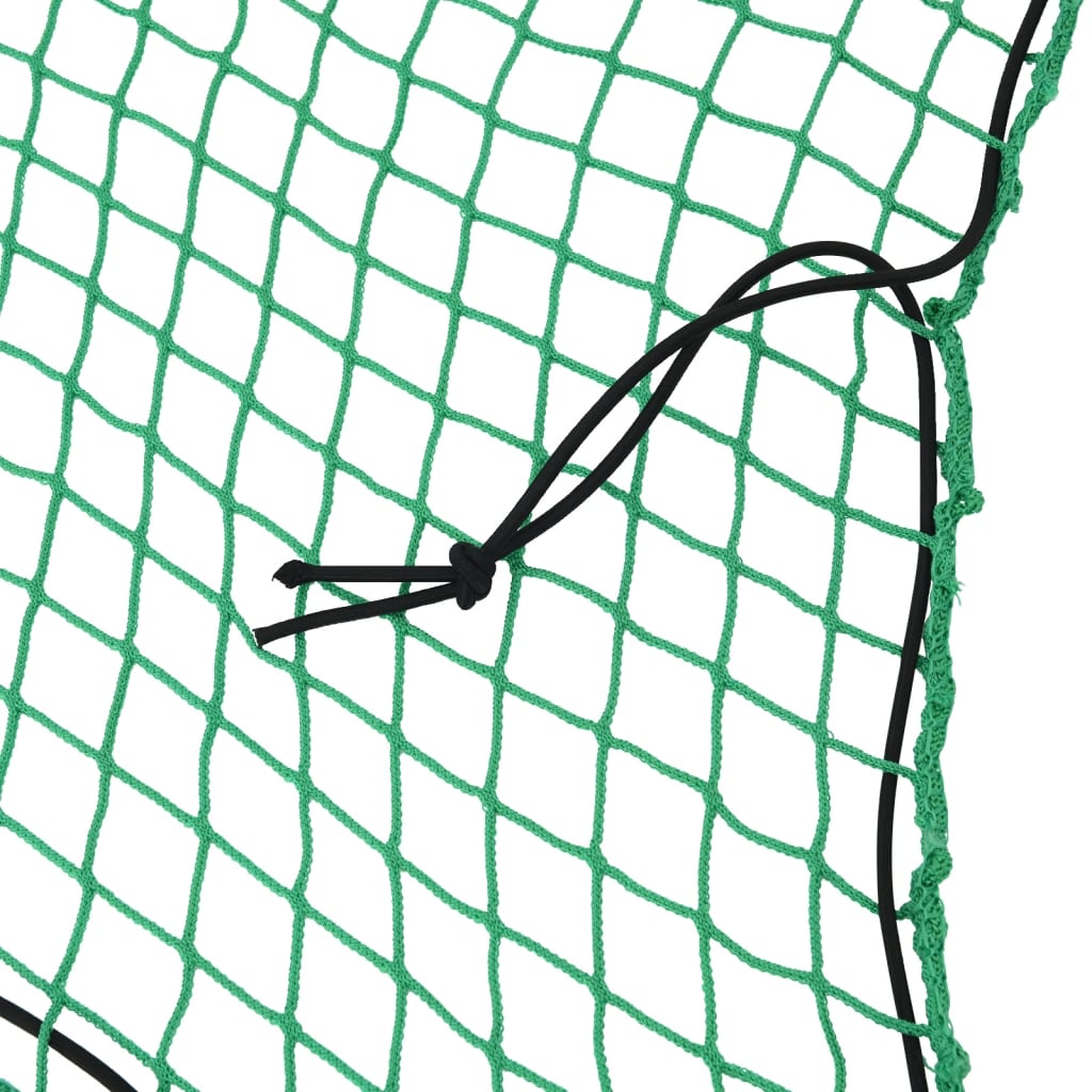 Anhängernetz mit Gummiseil Grün 5x3,5 m PP