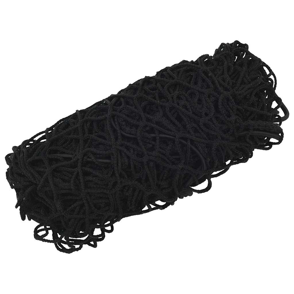 Anhängernetz mit Gummiseil Schwarz 3x2,5 m PP
