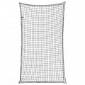 Anhängernetz mit Gummiseil Schwarz 6x3,5 m PP