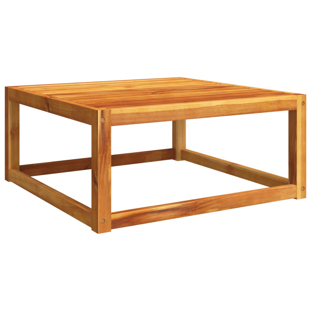 10-tlg. Gartensofa-Set mit Kissen Holz Akazie & Seil