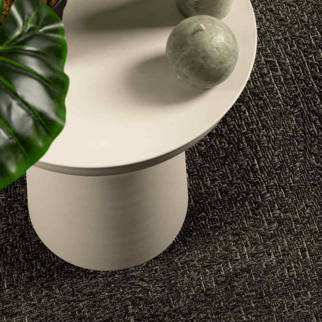 Teppich ZIZUR Anthrazit 200x290cm Jute-Optik Indoor und Outdoor