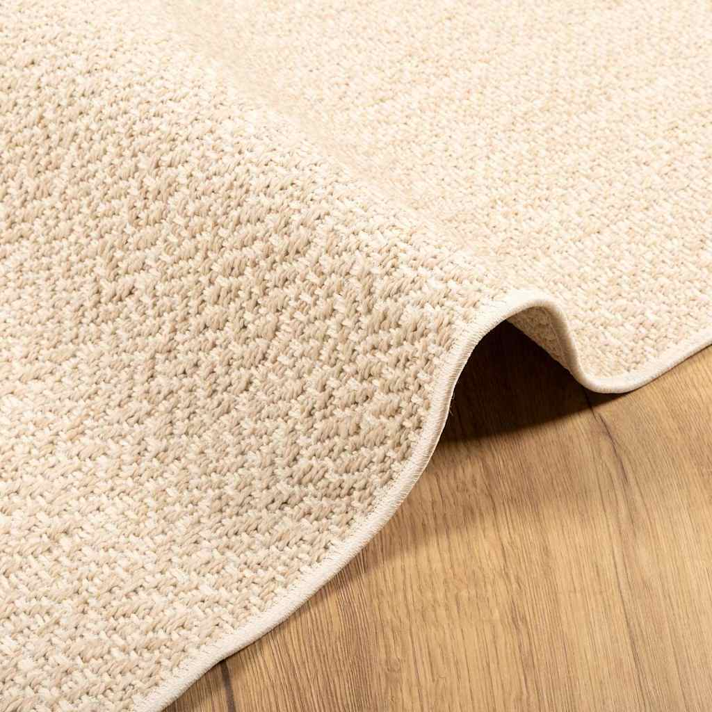 Teppich ZIZUR Beige 60x110 cm Jute-Optik Indoor und Outdoor