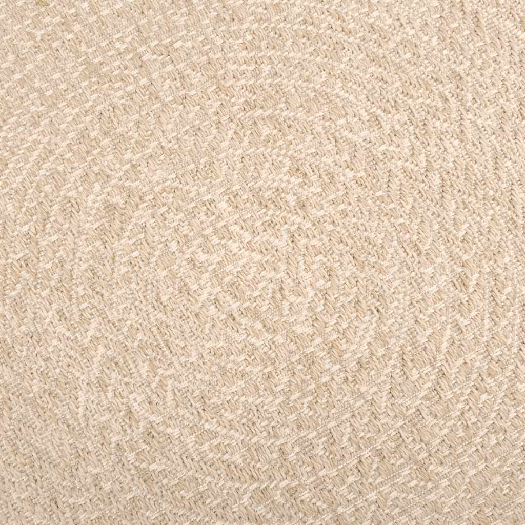 Teppich ZIZUR Beige 80x150 cm Jute-Optik Indoor und Outdoor