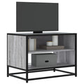 TV-Schrank Grau Sonoma 61x40x46 cm Holzwerkstoff und Metall