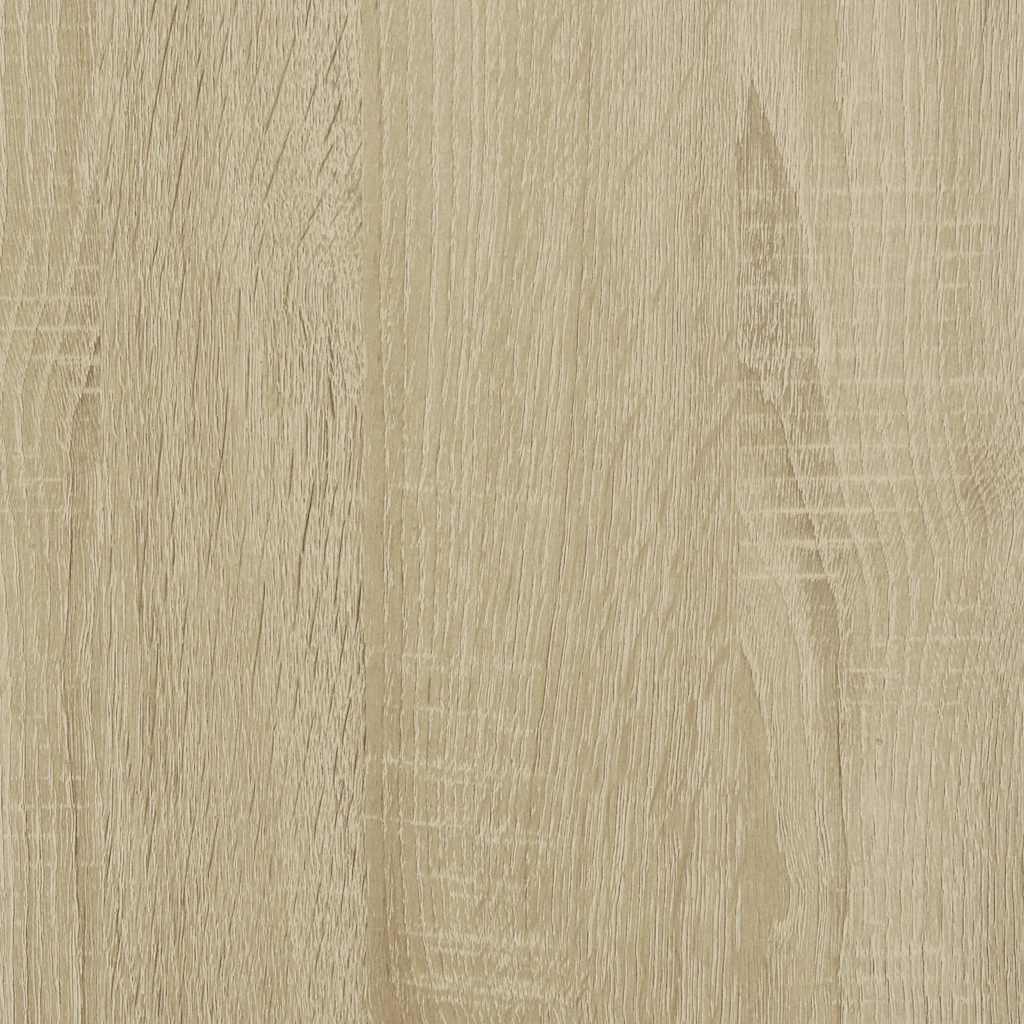 Highboard Sonoma-Eiche 35,5x35x139 cm Holzwerkstoff Metall
