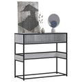Konsolentisch Grau Sonoma 90x35x80 cm Holzwerkstoff