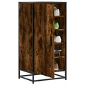 Schuhregal Räuchereiche 48x38x97,5 cm Holzwerkstoff