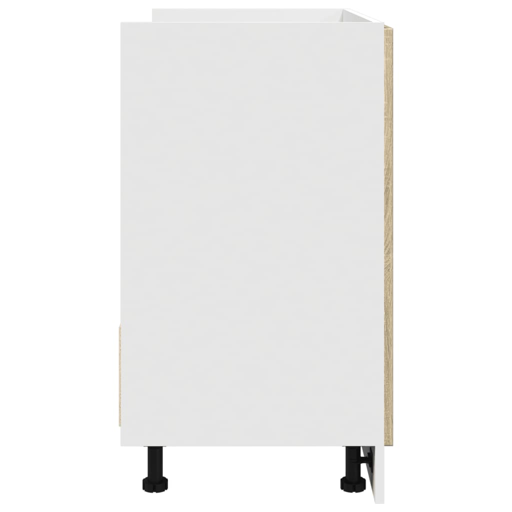 Unterschrank Lyon Sonoma-Eiche 80x46x81,5 cm Holzwerkstoff