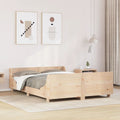 Massivholzbett ohne Matratze 120x190 cm Kiefernholz