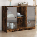 Sideboard Räuchereiche 102x37x75,5 cm Holzwerkstoff