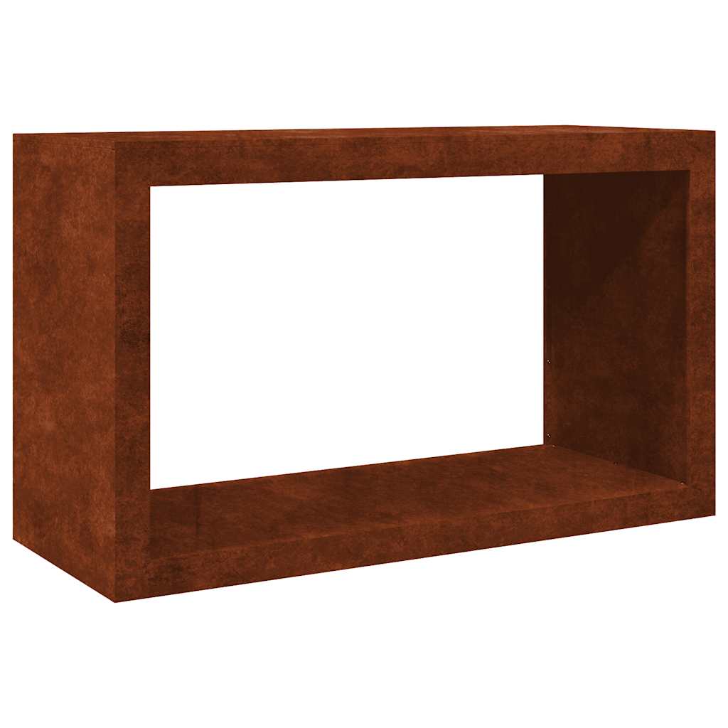 Brennholzregal 100x40x60 cm Wetterfester Stahl