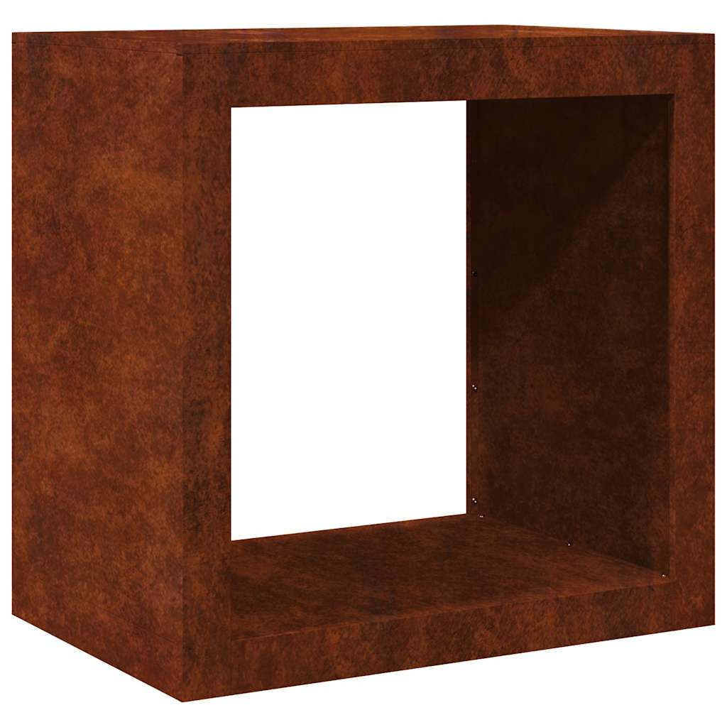 Brennholzregal 60x40x60 cm Wetterfester Stahl
