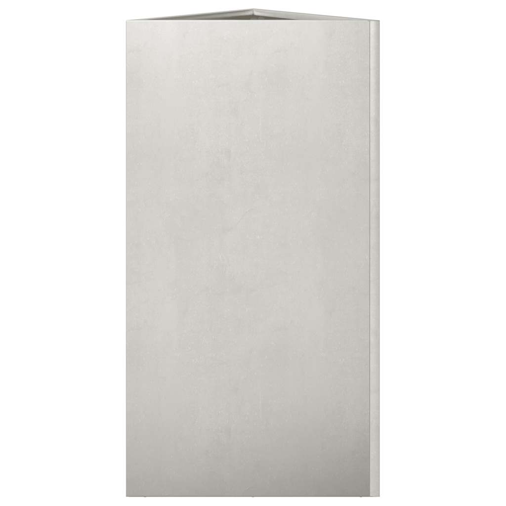 Pflanzkübel 2 Stk. Dreieckig 40x34,5x75 cm Edelstahl